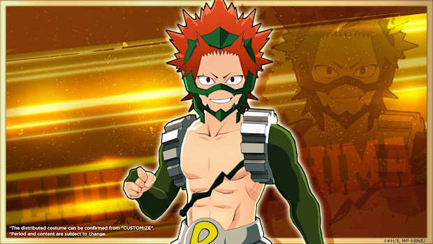 Eijiro Kirishima costume